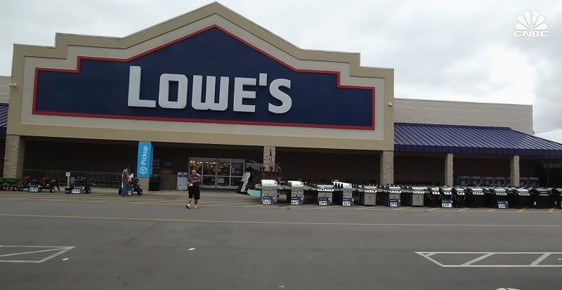 Lowe's Home Improvement - source: CNBC YouTube