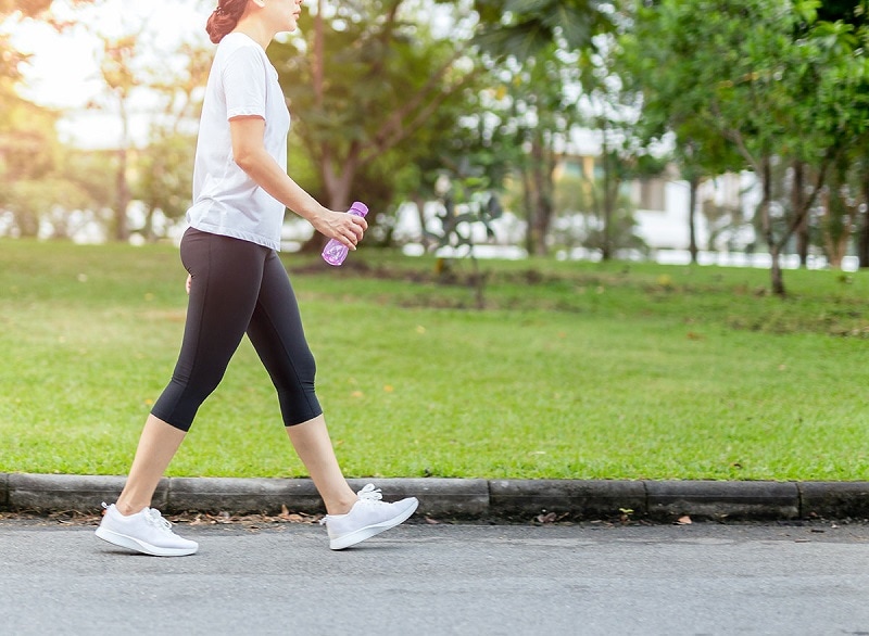 Walking at least 30 minutes for weight loss