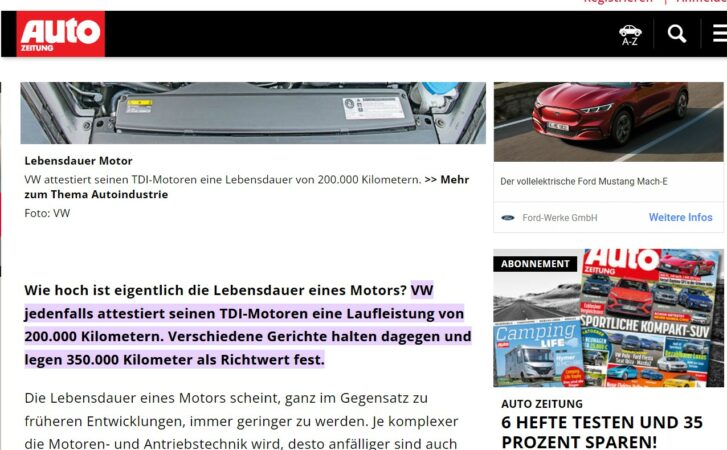 AutoZeitung - car magazine from Germany