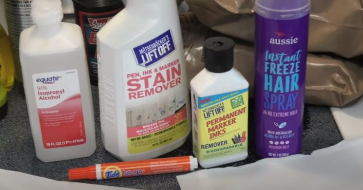 Ink/Dye removal products