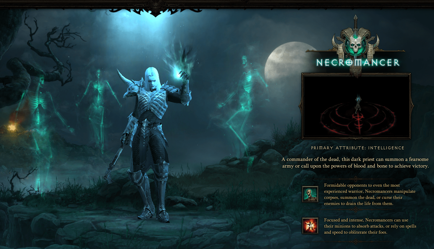 Many Necromancers' spells require corpses