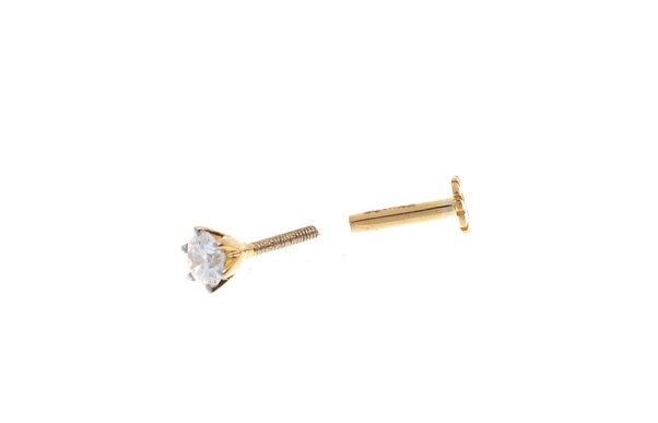 Screw-back nose stud