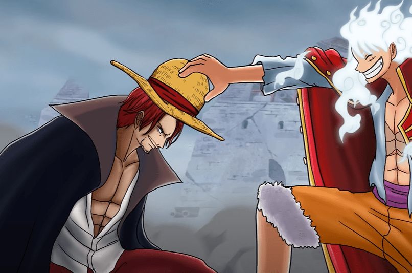 Shanks was 27 years old when he met Luffy