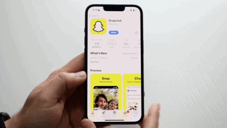 snapchat on app store