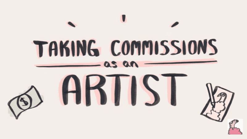 taking art commission