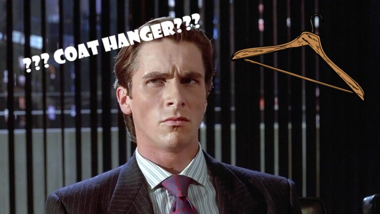 What Did Patrick Bateman Do With The Coat Hanger? - Fun Fact