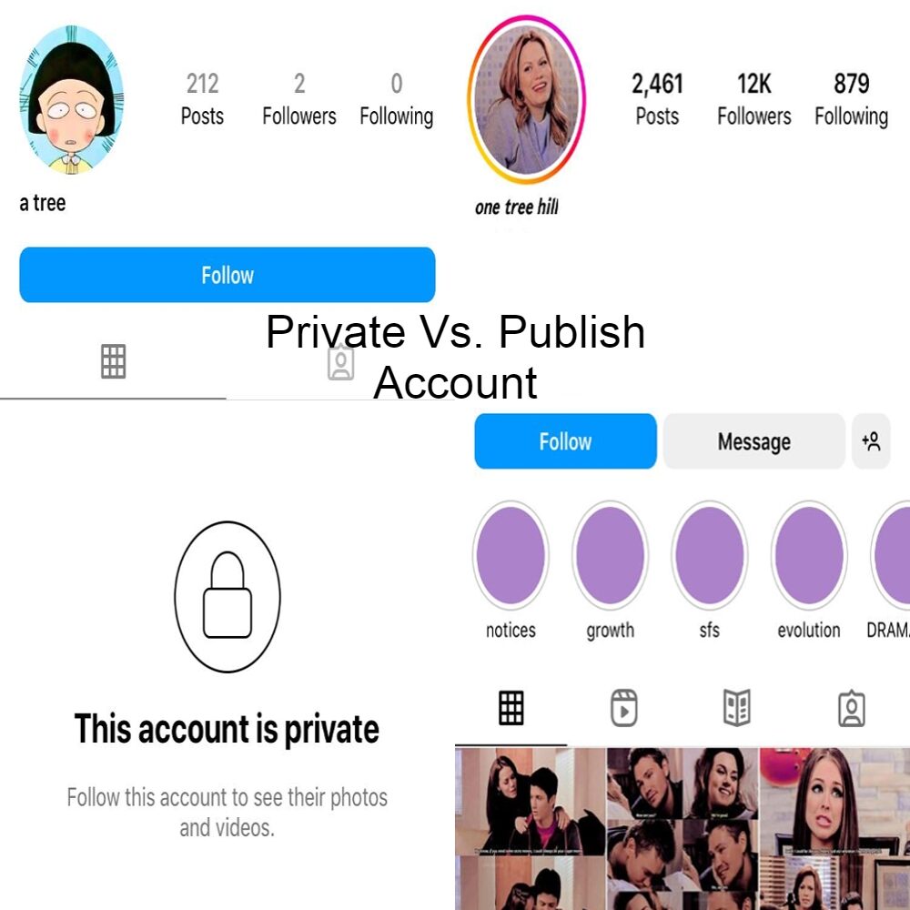 Private Vs. Publish Account