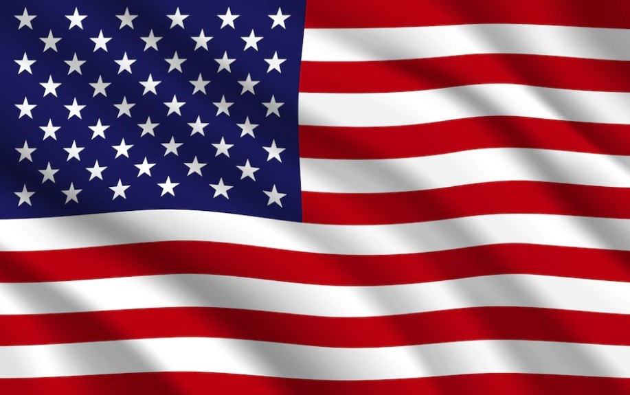 USA Flag with 50 stars
