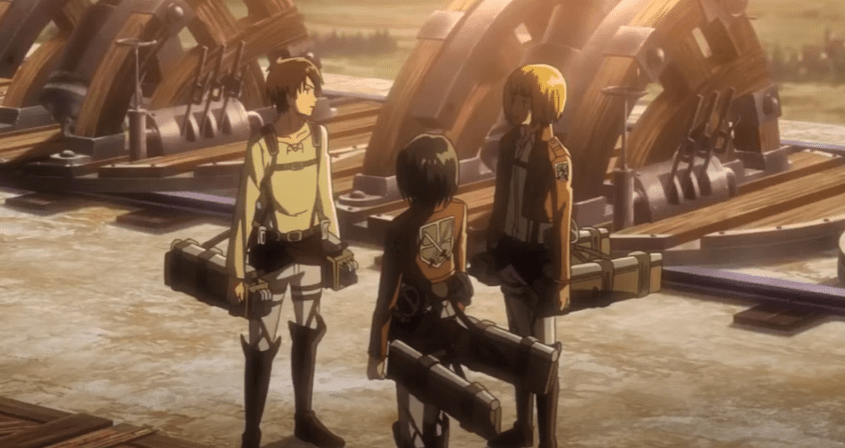 Armin and Eren are bestfriends from childhood