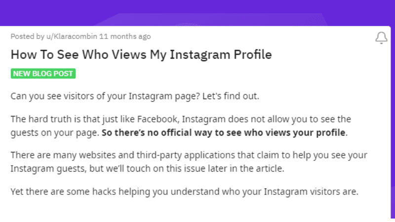 how to see who views my instagram profile
