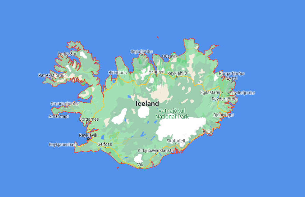 Iceland is an island country in Northern Europe