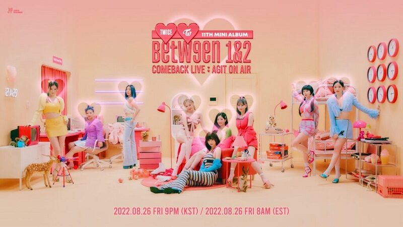 TWICE new EP: BETWEEN 1&2