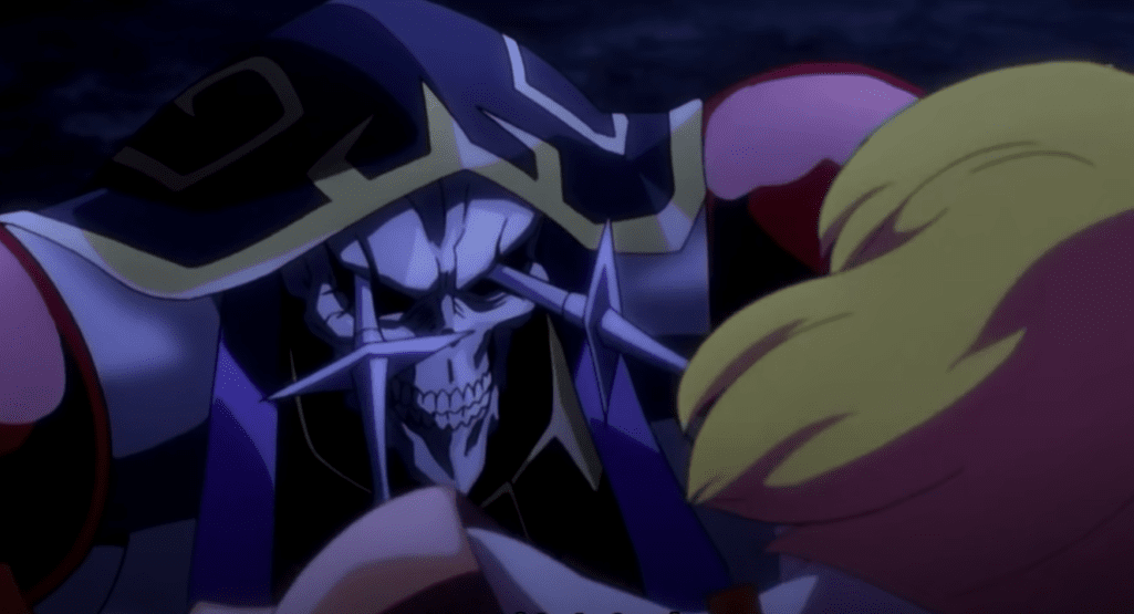 Momon's true identity as Ainz Ooal Gown is unknown to Evileye