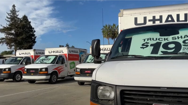 Renting a U-Haul truck