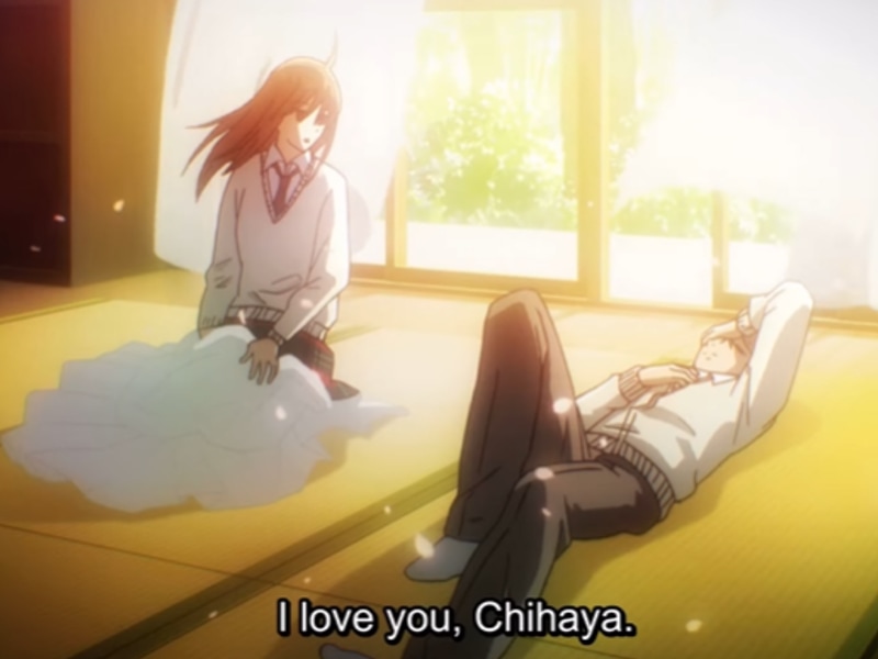 Taichi confesses to Chihaya