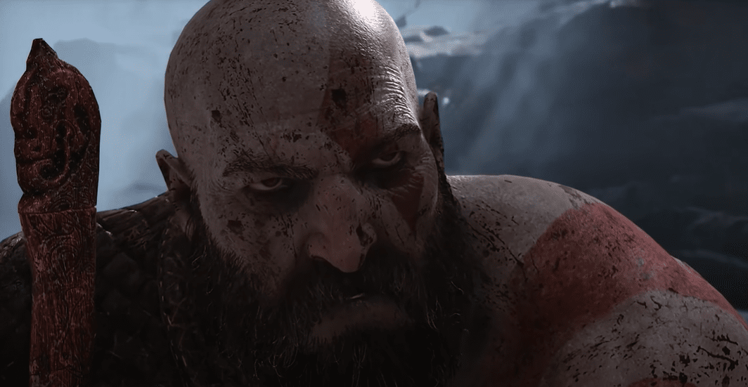 Why did Kratos struggle against Baldur?