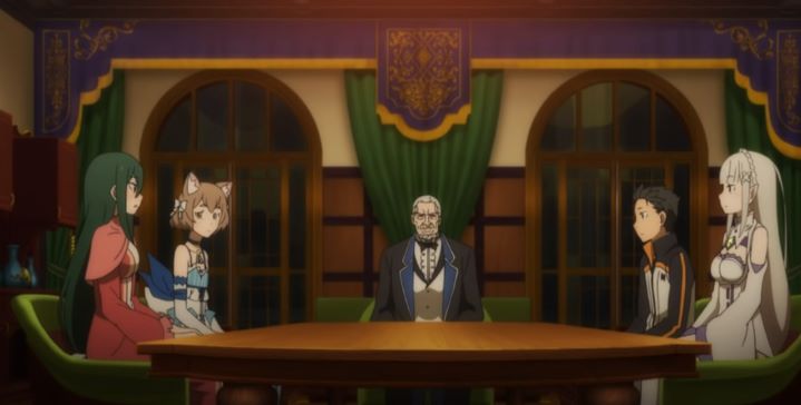 A scene from Re zero season 2